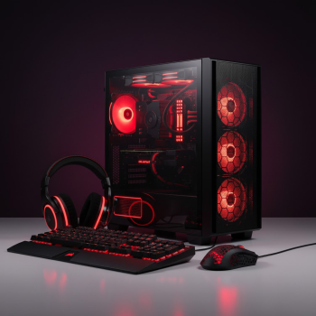 Máy tính để bàn, desktop computer, tai nghe, earphone, điện tử, cộng nghệ, technology 2