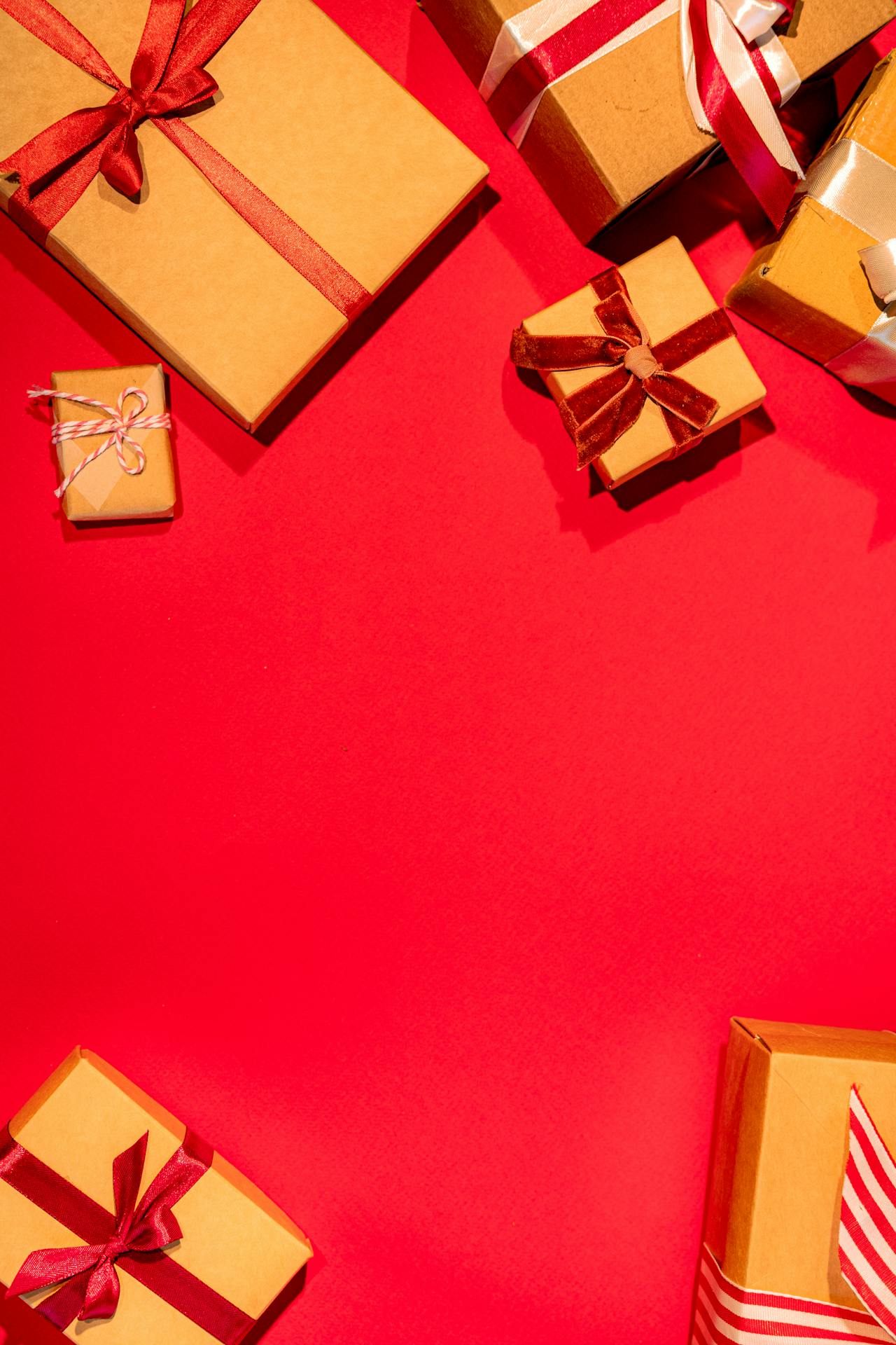 Hộp quà, màu đỏ, quà giáng sinh, gift box, red, christmas gift - Antoni Shkraba Studio 1