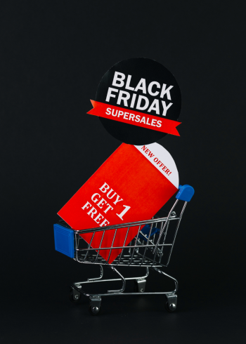 Giảm giá, xe đẩy, giỏ hàng, túi xách, mua sắm, shopping, market, sale, black friday, fashion -  annariaboshapko 17 5