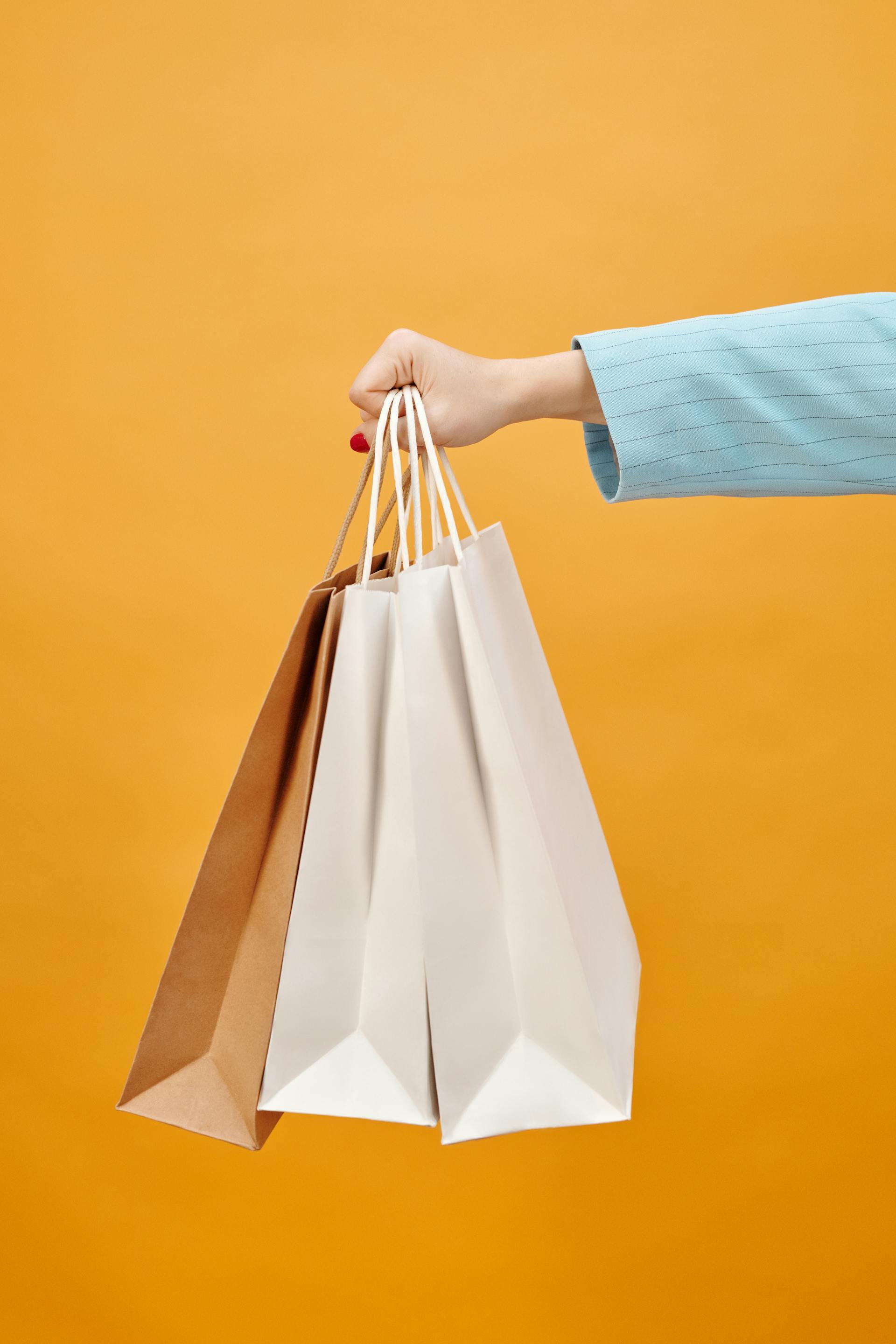 Túi giấy, tay, sale, mua sắm, paper bag, hand, shopping- Max Fischer 2