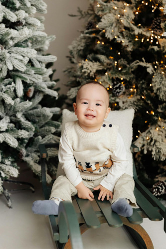 Em bé, trẻ em, bé trai, chụp giáng sinh, hộp quà, baby, children, boy, Christmas photography, gift boxes -  21zere 8