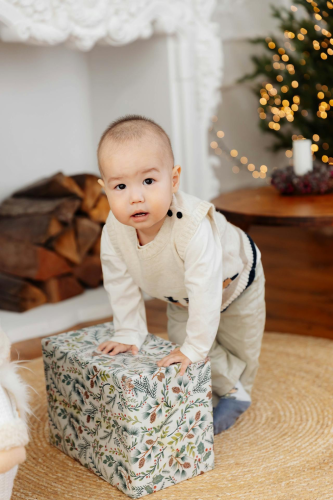 Em bé, trẻ em, bé trai, chụp giáng sinh, hộp quà, baby, children, boy, Christmas photography, gift boxes -  21zere 3