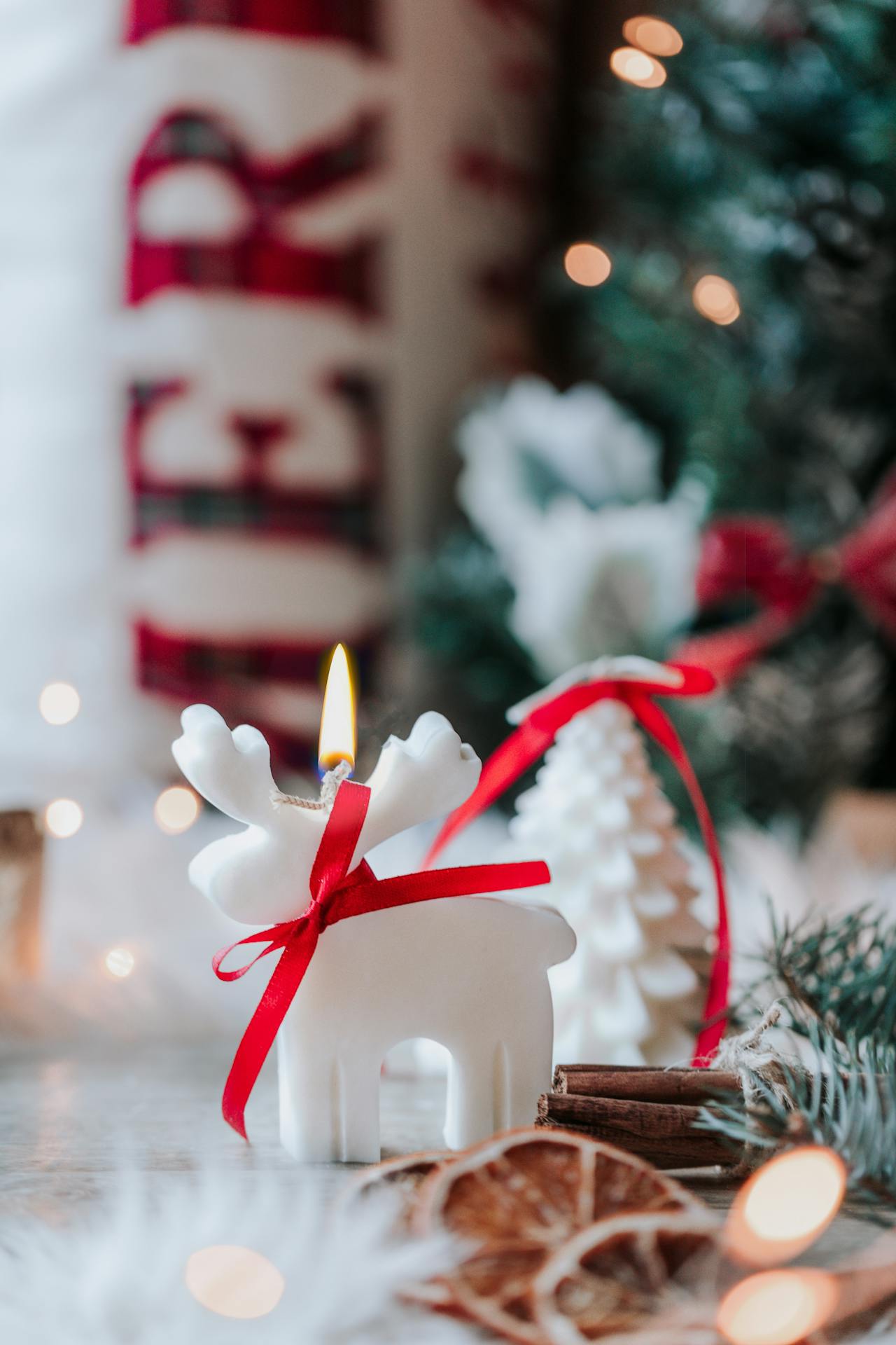 Giáng sinh, nến, trái châu, ấm áp, không khí giáng sinh, christmas, candles, balls, warm, christmas atmosphere -  Andrea Imre