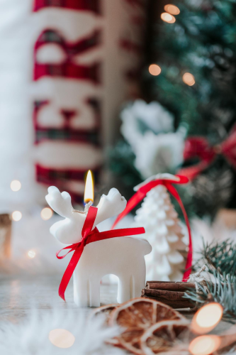 Giáng sinh, nến, trái châu, ấm áp, không khí giáng sinh, christmas, candles, balls, warm, christmas atmosphere -  Andrea Imre