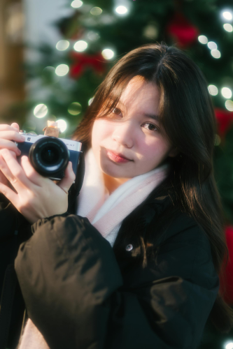 Giáng sinh, con gái, girl, studio, người mẫu, xmas, noel, christmas, merry christmas - Chuot Anhls 1