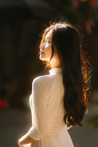 Áo dài, kỷ yếu, học sinh, student, school, con gái, girl, Việt Nam - chuotanhls 1