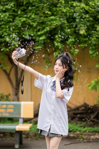 Kỷ yếu, học sinh, student, school, con gái, girl, Việt Nam - chuotanhls 9