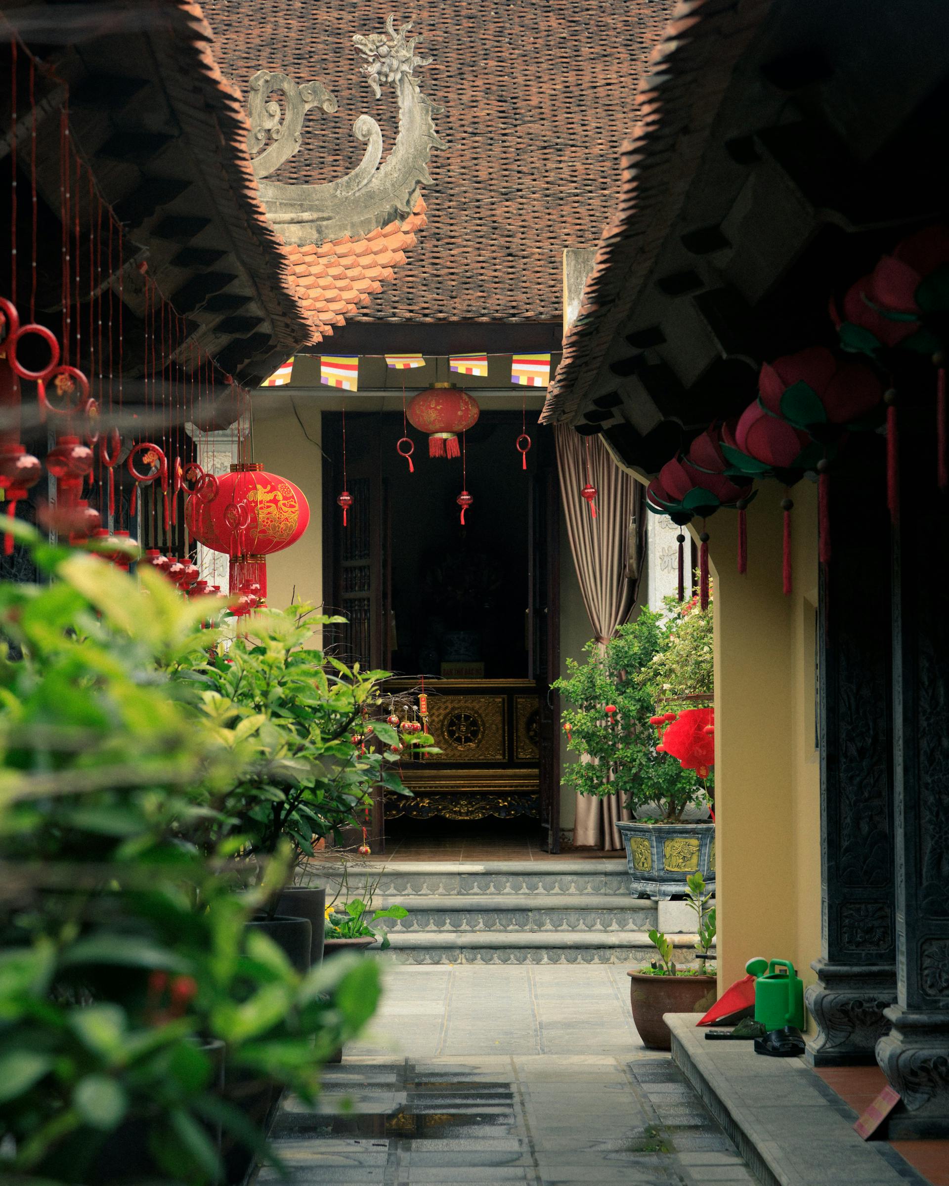 Bắc Ninh, làng cổ, nhà ngói, Việt Nam, VietNam, cổ xưa, hoài cổ, vintage - Dang Hong