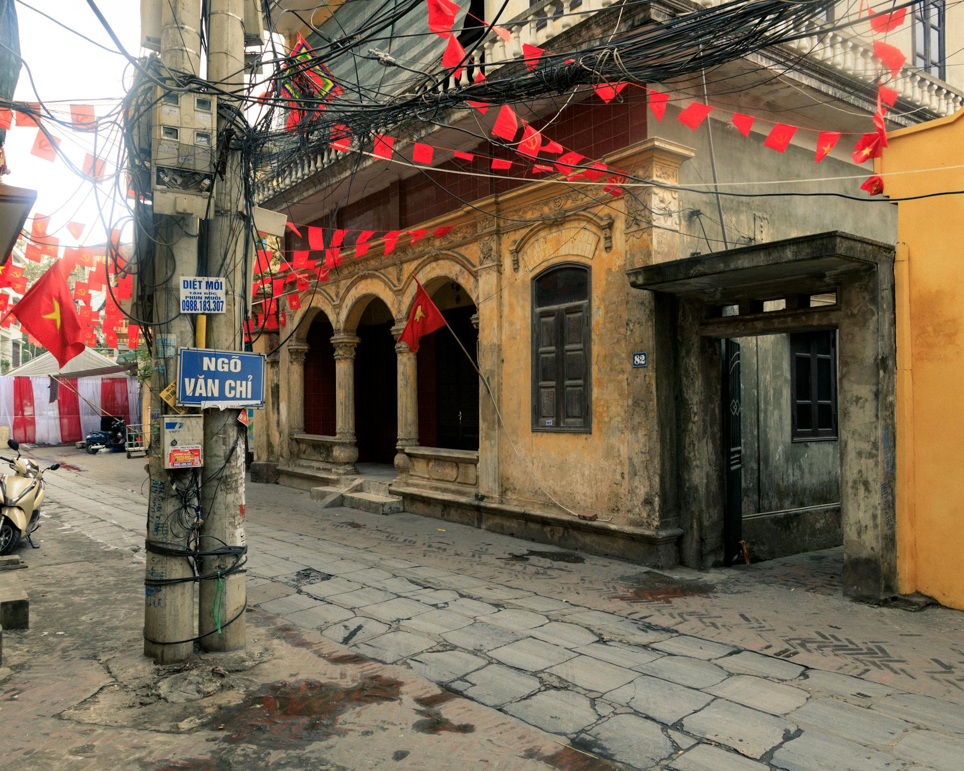 Bắc Ninh, làng cổ, nhà ngói, Việt Nam, VietNam, cổ xưa, hoài cổ, vintage - Dang Hong