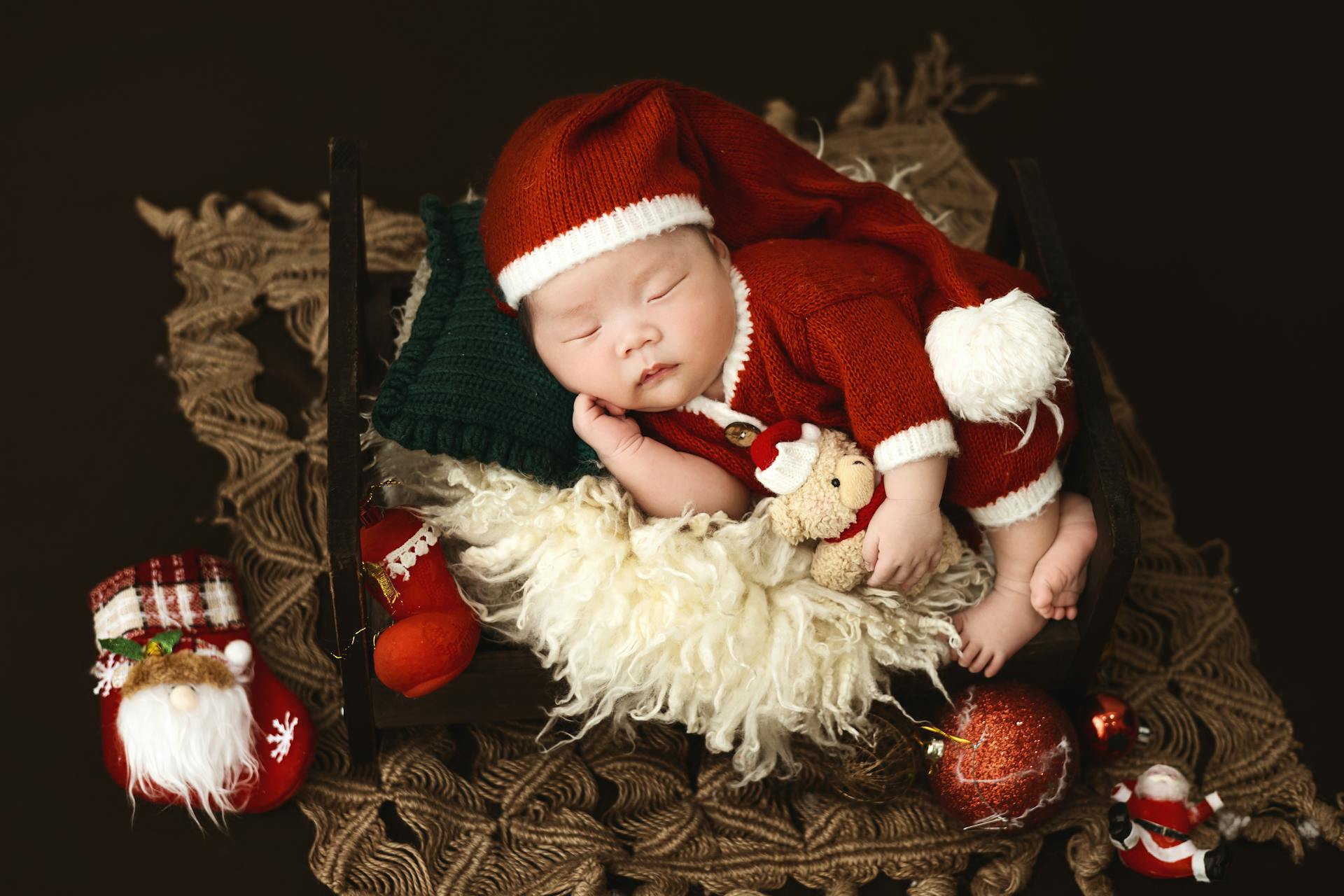 Em bé, trẻ em, giáng sinh, sinh nhật, birthday, girl, kid, baby, studio, christmas, noel - Foden Nguyen 6