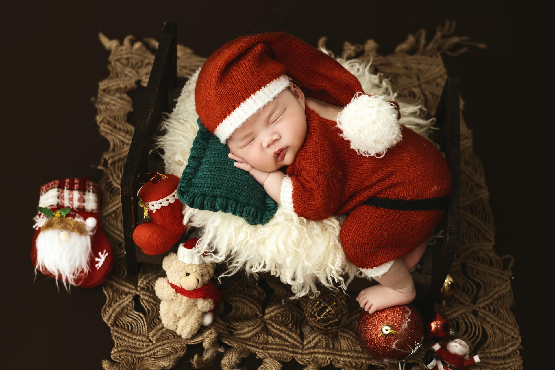 Em bé, trẻ em, giáng sinh, sinh nhật, birthday, girl, kid, baby, studio, christmas, noel - Foden Nguyen 4