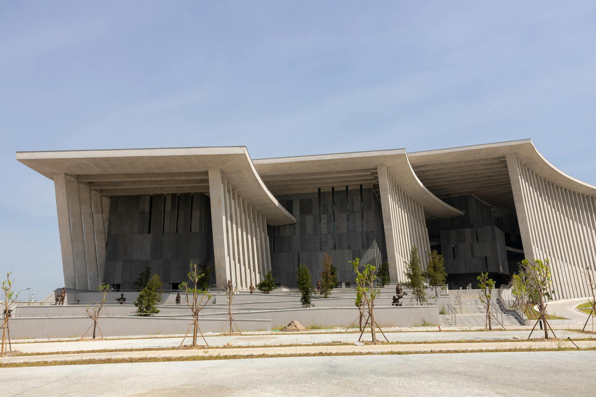 Trung tâm hội nghị, quảng trường, công trình, Bình Định, conference center, square, construction, Binh Dinh- HONG SON 5