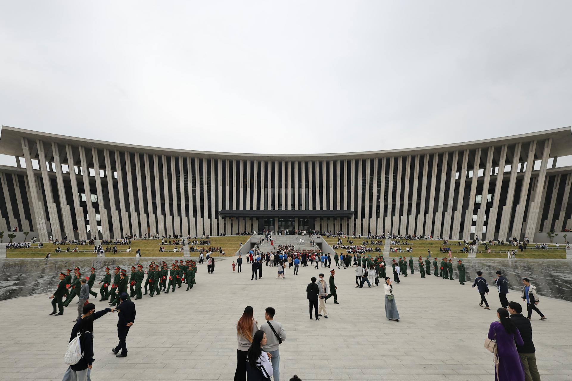 Trung tâm hội nghị, quảng trường, công trình, Bình Định, conference center, square, construction, Binh Dinh- HONG SON 2
