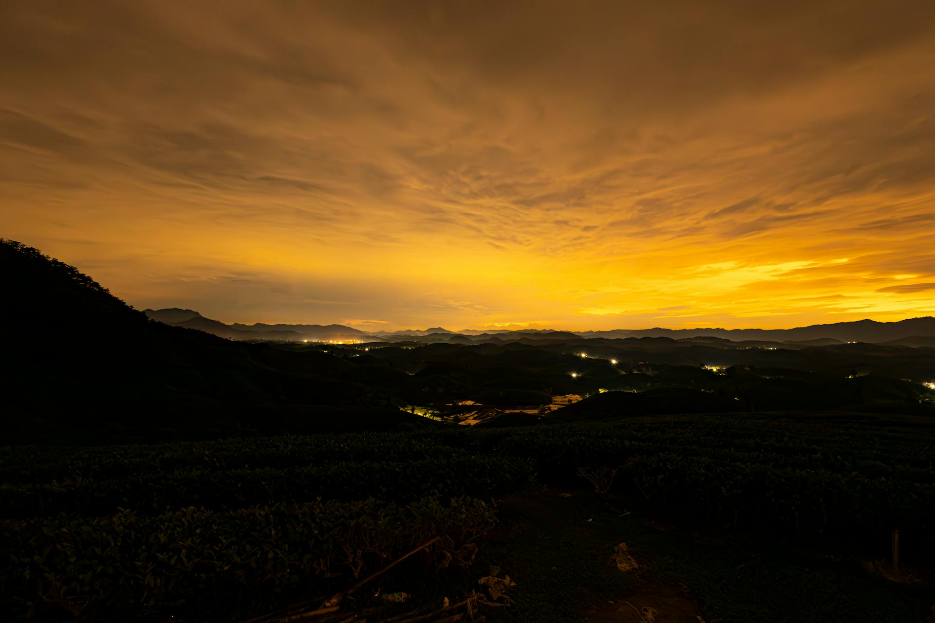 Hoàng hôn, núi, sunset, mountain- HONG SON