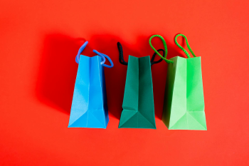 Túi giấy, giảm giá, sale, khuyến mãi, paper bag, promotions, discounts- Karola G