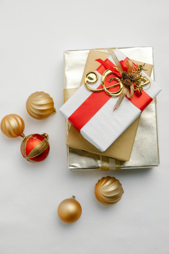 Quà, giáng sinh, trang trí, gift, decor, noel, christmas- Laura James