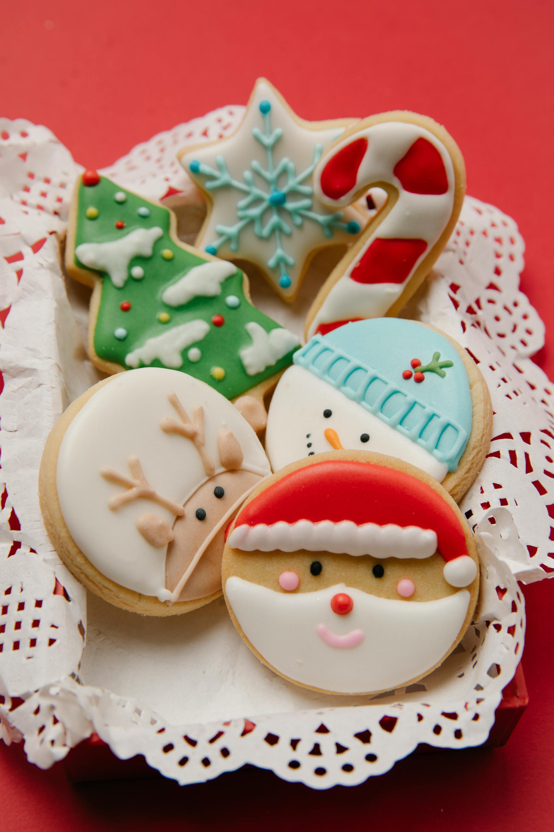 Bánh ngọt, kẹo, giáng sinh, cây thông, ông già, candy, pine tree, cakes, noel, christmas- Laura James 2