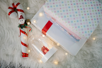 Người tuyết, đèn, giáng sinh, trang trí, cây thông, pine tree, decor, noel, christmas- Laura James 3