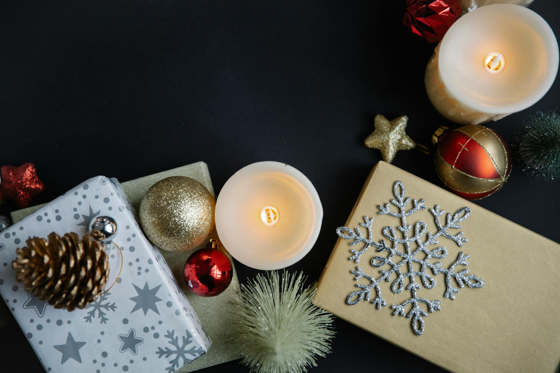 Quà, nến, giáng sinh, trang trí, gift, decor, noel, christmas- Laura James 4