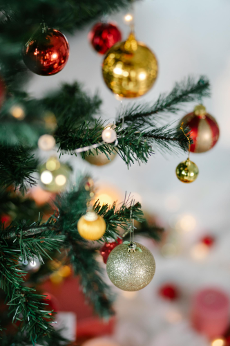 Giáng sinh, trang trí, cây thông, pine tree, decor, noel, christmas- Laura James 27