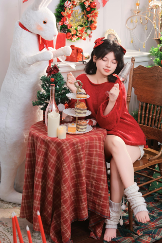 Giáng sinh, con gái, girl, studio, người mẫu, xmas, noel, christmas, merry christmas - Đức Trung Đào 6