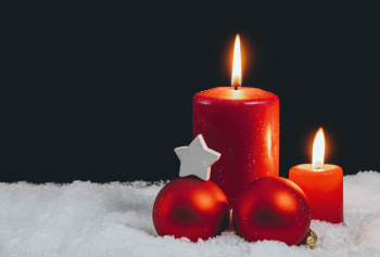 Giáng sinh, nến, trái châu, ấm áp, không khí giáng sinh, christmas, candles, balls, warm, christmas atmosphere - Myriams Fotos 1