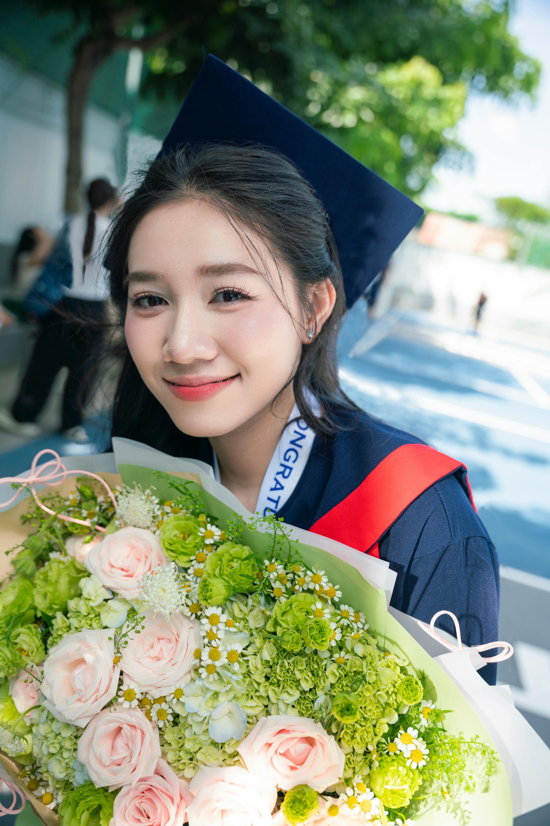 Sinh viên, học sinh, student, áo dài, tốt nghiệp, graduation, trường học, school - Nằng Khìn 1