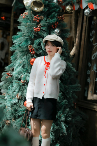Giáng sinh, con gái, girl, studio, người mẫu, xmas, noel, christmas, merry christmas - Nguyễn Tiến Thịnh 2