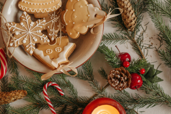 Giáng sinh, bánh quy, cake, cây thông, pine, food, xmas, noel, christmas, merry christmas - Pavel Danilyuk 1