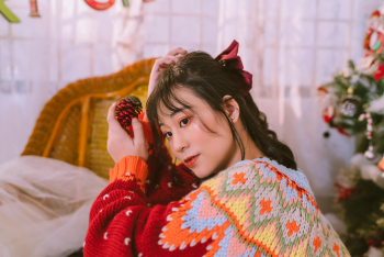 Giáng sinh, con gái, girl, studio, người mẫu, xmas, noel, christmas, merry christmas - Đan Thy Nguyễn Mai 49