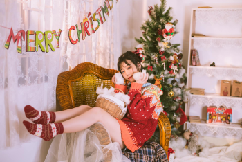 Giáng sinh, con gái, girl, studio, người mẫu, xmas, noel, christmas, merry christmas - Đan Thy Nguyễn Mai 52