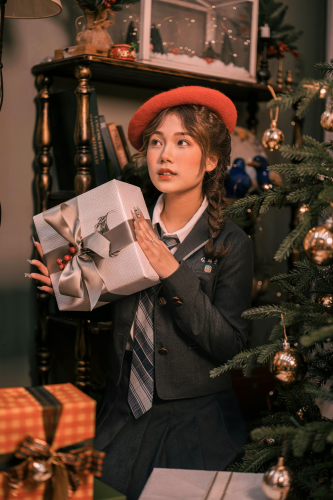 Giáng sinh, con gái, girl, studio, người mẫu, xmas, noel, christmas, merry christmas - Đan Thy Nguyễn Mai 20