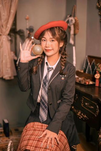 Giáng sinh, con gái, girl, studio, người mẫu, xmas, noel, christmas, merry christmas - Đan Thy Nguyễn Mai 15