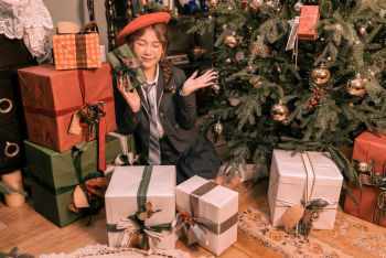 Giáng sinh, con gái, girl, studio, người mẫu, xmas, noel, christmas, merry christmas - Đan Thy Nguyễn Mai 12