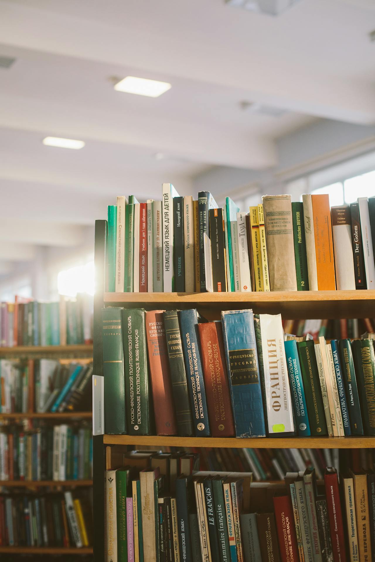 Nhà sách, thư viện, sách, không gian, bookstore,library, book, space - Polina Zimmerman