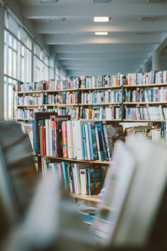 Nhà sách, thư viện, sách, không gian, bookstore,library, book, space -Polina Zimmerman 2