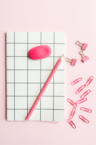 Vở, kẹp giấy, paperclip, notebook, đồ dùng học tập, trường, school supplies, school-SHVETS production 2