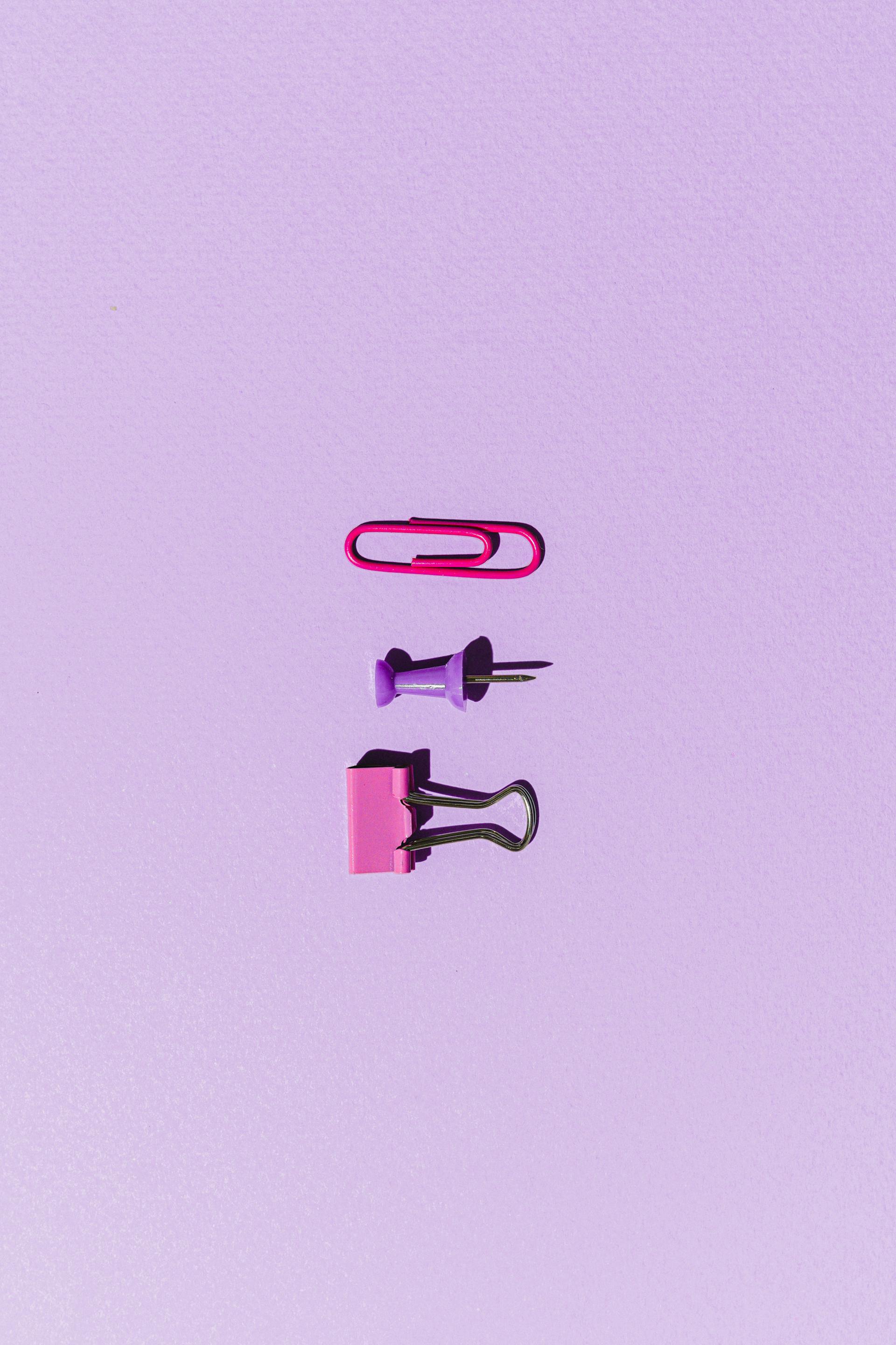 Ghim, kẹp giấy, paperclip, pin, đồ dùng học tập, trường, school supplies, school-SHVETS production 1