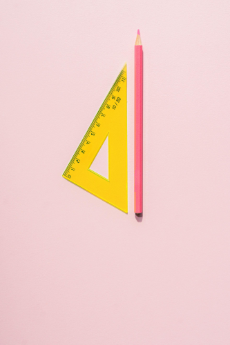 Bút, vở, thước, pen, ruler, notebook, đồ dùng học tập, trường, school supplies, school-SHVETS production 3