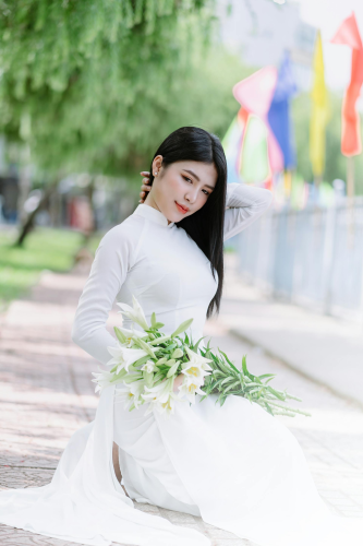 Áo dài, tốt nghiệp, học sinh, student, school, thiếu nữ, con gái, girl, Việt Nam - Tuấn Kiệt Jr 6