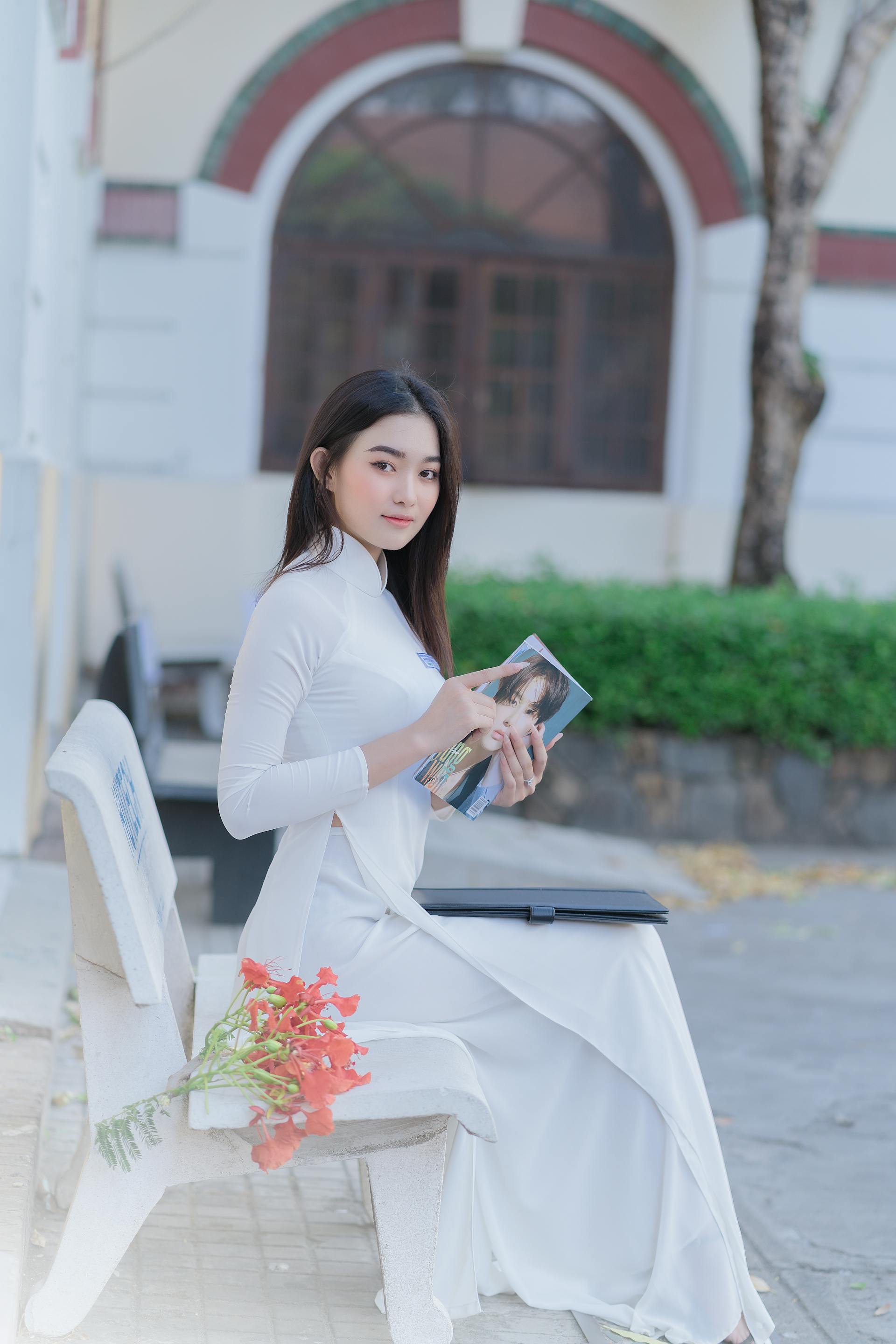 Áo dài, tốt nghiệp, học sinh, student, school, thiếu nữ, con gái, girl, Việt Nam - Tuấn Kiệt Jr 9