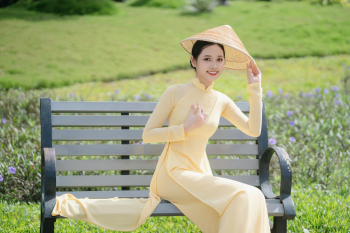 Áo dài, tết, xuân, trang phục truyền thống, thiếu nữ, con gái, girl, Việt Nam - Tuấn Kiệt Jr 23