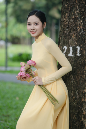 Áo dài, tết, xuân, trang phục truyền thống, thiếu nữ, con gái, girl, Việt Nam - Tuấn Kiệt Jr 26