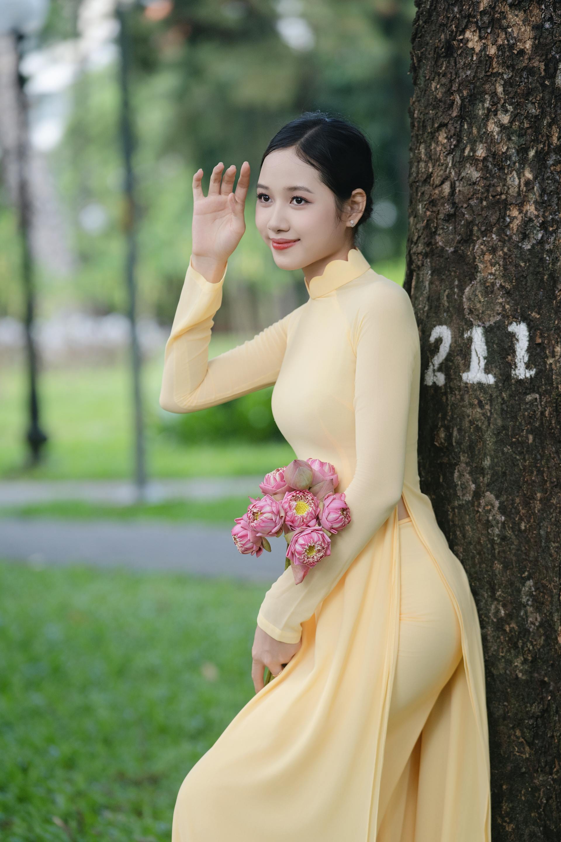 Áo dài, tết, xuân, trang phục truyền thống, thiếu nữ, con gái, girl, Việt Nam - Tuấn Kiệt Jr 25