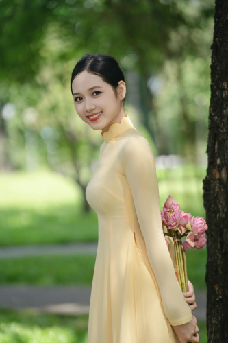 Áo dài, tết, xuân, trang phục truyền thống, thiếu nữ, con gái, girl, Việt Nam - Tuấn Kiệt Jr 35