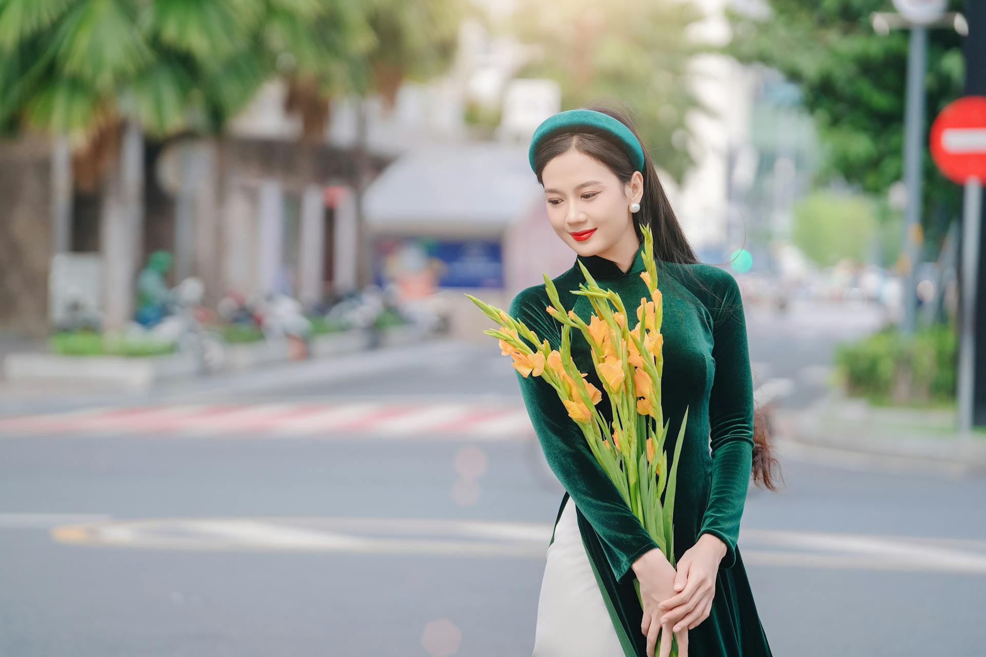 Áo dài, tết, xuân, trang phục truyền thống, thiếu nữ, con gái, girl, Việt Nam - Tuấn Kiệt Jr 13