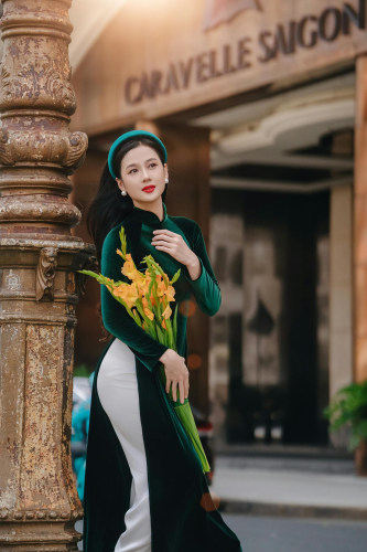 Áo dài, tết, xuân, trang phục truyền thống, thiếu nữ, con gái, girl, Việt Nam - Tuấn Kiệt Jr 7