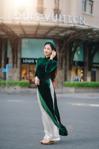 Áo dài, tết, xuân, trang phục truyền thống, thiếu nữ, con gái, girl, Việt Nam - Tuấn Kiệt Jr 6