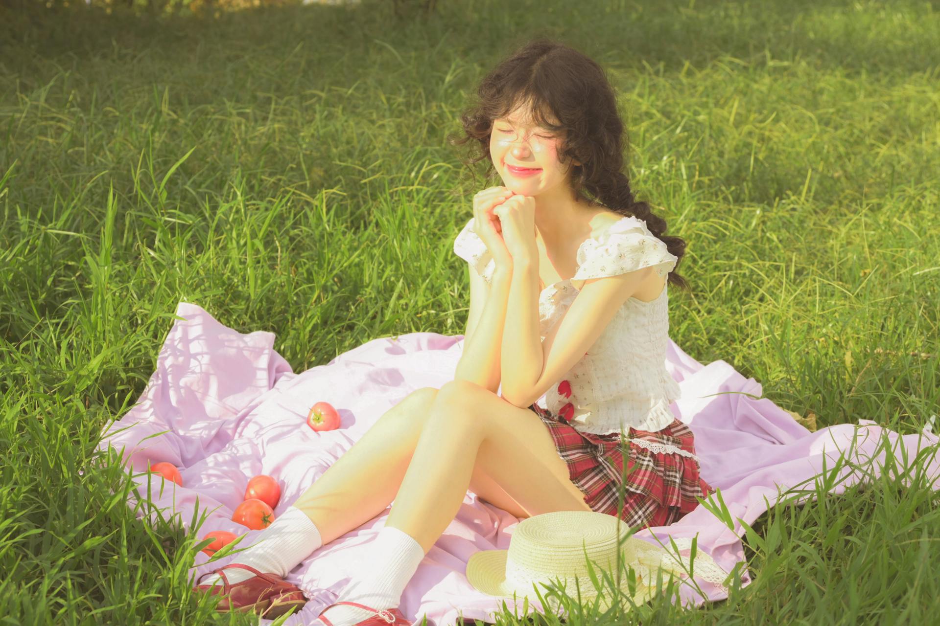 Dã ngoại, picnic, con gái, người mẫu, model, girl, Việt Nam - Thư Tiêu 11