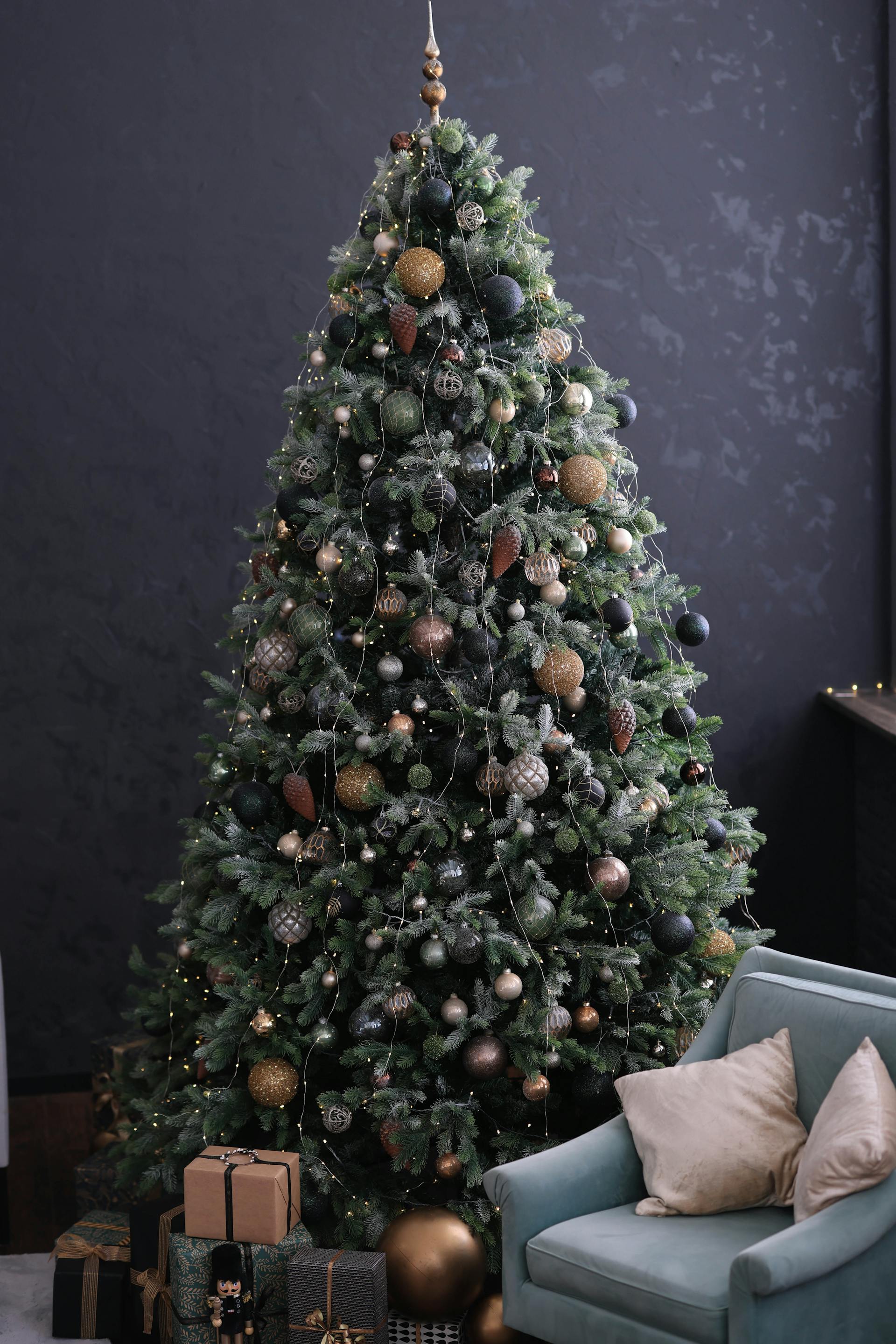 Giáng sinh, quả châu, trái châu, cây thông, pine, xmas, christmas, noel, background, decor- Valeria Boltneva 5